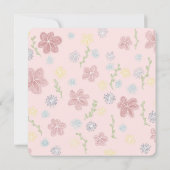 Einladung, Größe: 5,25" x 5,25", Papier: Einladung (Rückseite)