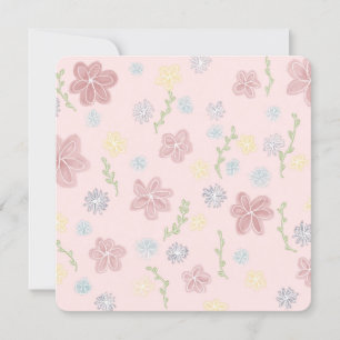 Einladung, Größe: 5,25" x 5,25", Papier: Einladung