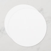 Einladung, Größe: 5,25" x 5,25", Papier: Matte Einladung (Vorne/Hinten)