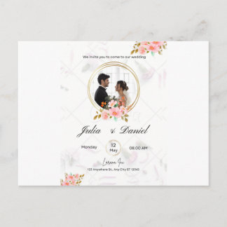 Einladung, Größe: 5" x 7", Papier: Matte, Ankündigungspostkarte