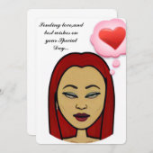 Einladung, Größe: 5" x 7", Papier: Matte, Enve Einladung (Vorne/Hinten)