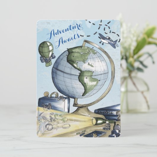 Einladung, Größe: 5" x 7", Papier: Matte, Enve Einladung (Stehend Vorderseite)