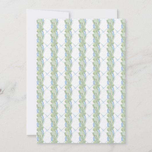 Einladung, Größe: 5" x 7", Papier: Matte, Enve Einladung (Rückseite)