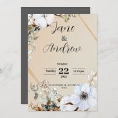 Einladung, Größe: 5" x 7", Papier: Matte, Enve Einladung (Vorne/Hinten)