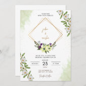 Einladung, Größe: 5" x 7", Papier: Matte, Enve Einladung (Vorne/Hinten)