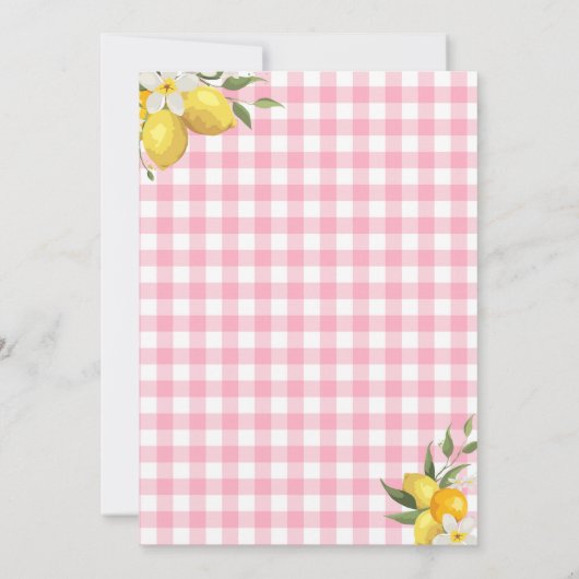 Einladung, Größe: 5" x 7", Papier: Unterschrift Einladung (Rückseite)