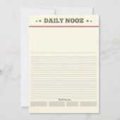 Einladung Groundhog Days Nooz (Rückseite)