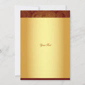 Einladung / Grußkarte (Rückseite)