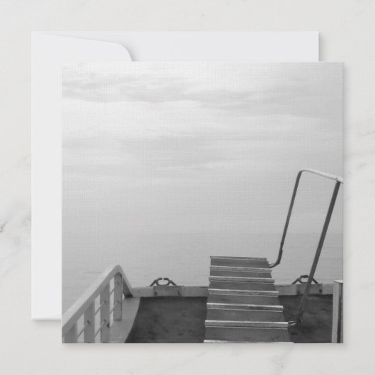 Einladung/Grußkarte - Foto Titanic Einladung (Vorderseite)