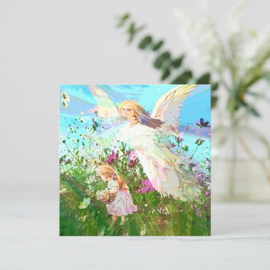 Einladung | Guardian Angel (Stehend Vorderseite)