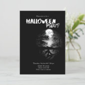 Einladung Halloween (Stehend Vorderseite)