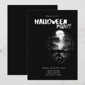 Einladung Halloween (Vorne/Hinten)