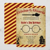 Einladung Halloween (Vorne/Hinten)