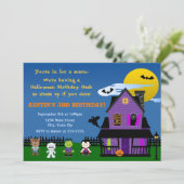 Einladung Halloween (Stehend Vorderseite)