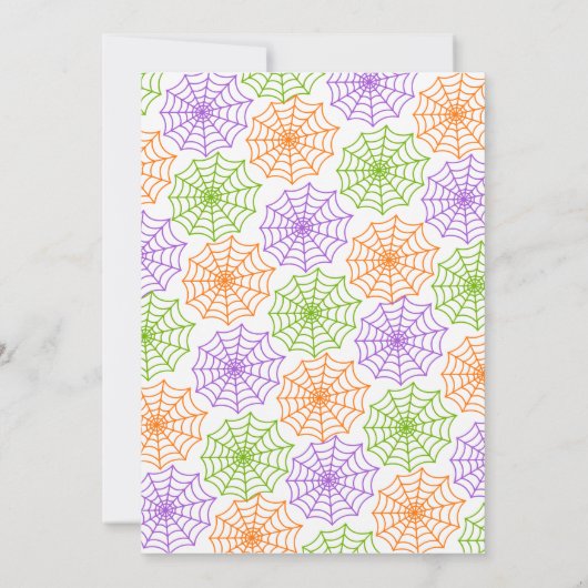 Einladung Halloween (Rückseite)