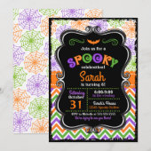 Einladung Halloween (Vorne/Hinten)