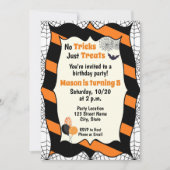 Einladung Halloween (Vorderseite)