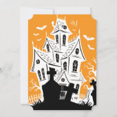 Einladung : HALLOWEEN Haus #3 (Rückseite)