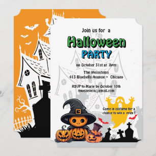 Einladung : HALLOWEEN Haus #3