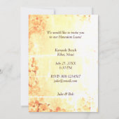 Einladung Hawaiian Luau (Rückseite)