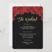 Einladung Hen Weekend (Rückseite)