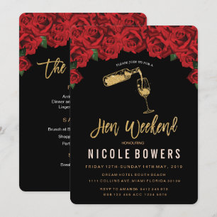 Einladung Hen Weekend