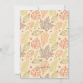 Einladung Herbst Patern (Rückseite)