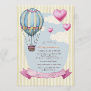 Einladung hoch, hoch und weg