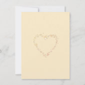 Einladung Hochzeit (Rückseite)