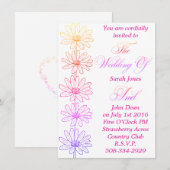 Einladung Hochzeit (Vorne/Hinten)