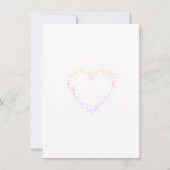 Einladung Hochzeit (Rückseite)