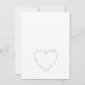 Einladung Hochzeit (Rückseite)