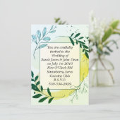 Einladung Hochzeit (Stehend Vorderseite)