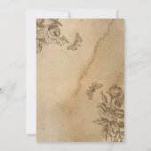 Einladung Hochzeit (Rückseite)