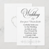 Einladung Hochzeit (Vorne/Hinten)