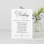 Einladung Hochzeit (Stehend Vorderseite)
