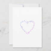 Einladung Hochzeit (Rückseite)