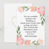 Einladung Hochzeit (Vorne/Hinten)