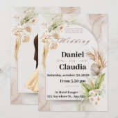Einladung Hochzeit (Vorne/Hinten)