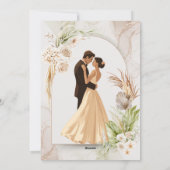 Einladung Hochzeit (Rückseite)