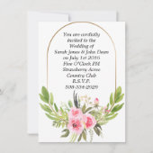 Einladung Hochzeit (Vorderseite)