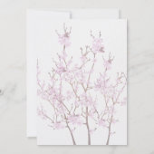 Einladung Hochzeit (Rückseite)