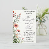 Einladung Hochzeit (Stehend Vorderseite)