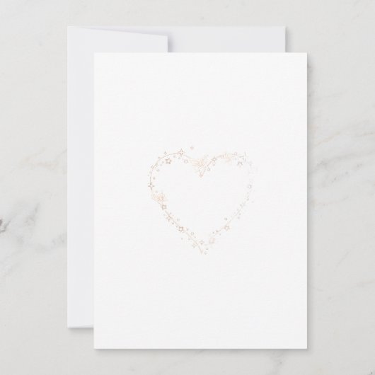 Einladung Hochzeit (Rückseite)