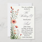 Einladung Hochzeit (Vorderseite)