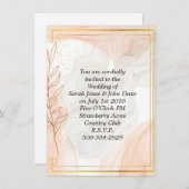 Einladung Hochzeit (Vorne/Hinten)