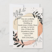 Einladung Hochzeit (Vorderseite)