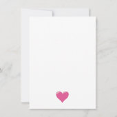 Einladung Hochzeit (Rückseite)
