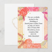 Einladung Hochzeit (Vorne/Hinten)