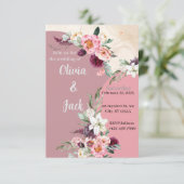 Einladung Hochzeit (Stehend Vorderseite)